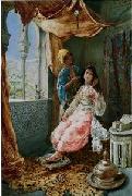 unknow artist Arab or Arabic people and life. Orientalism oil paintings 132 France oil painting artist